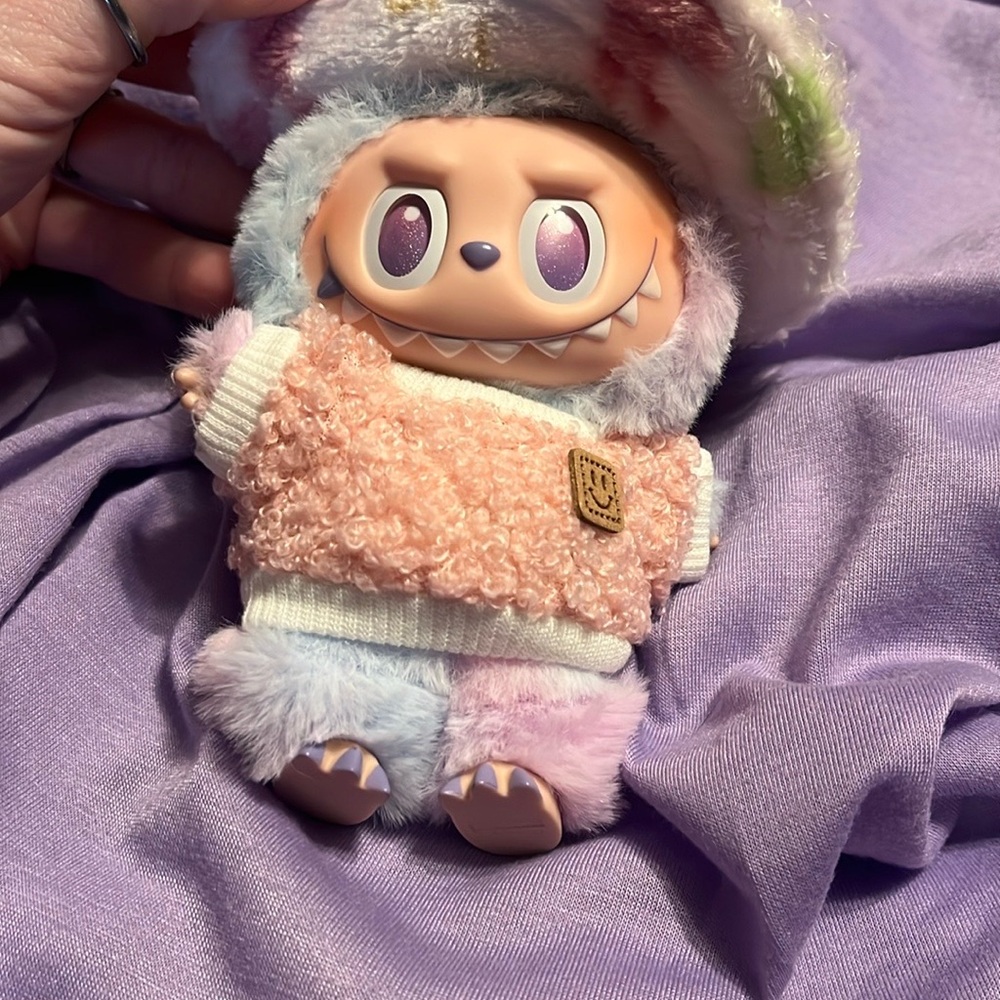 Fuzzy Labubu outfit